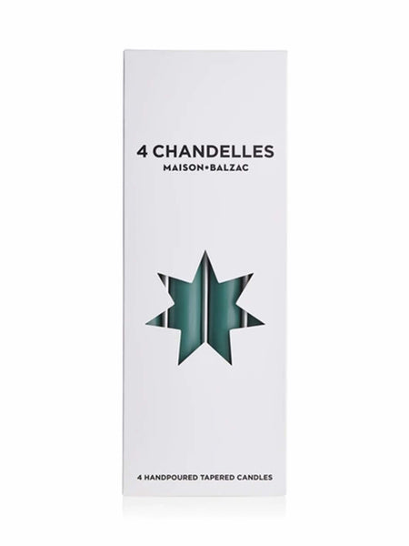 Maison_Balzac_Set_Of_4_Chandelles_Tapered_Candles_Teal