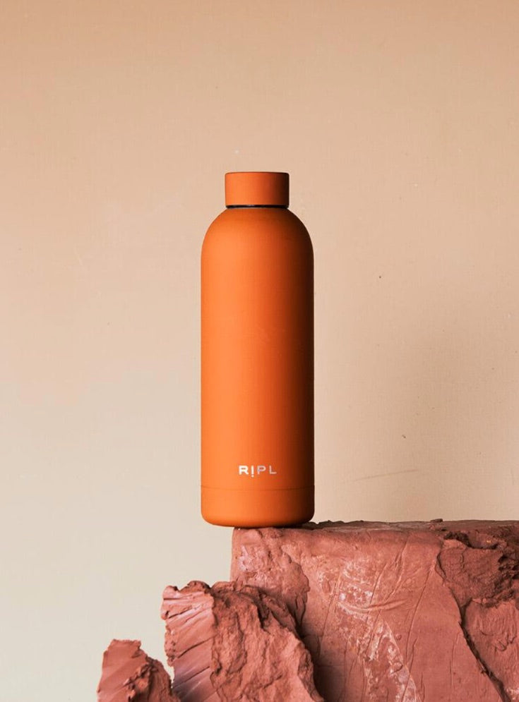 Ripl_Bottles_Burnt_Orange_Reusable_Bottle_Eco_Insulated_Recyclable_Stainless_Steel