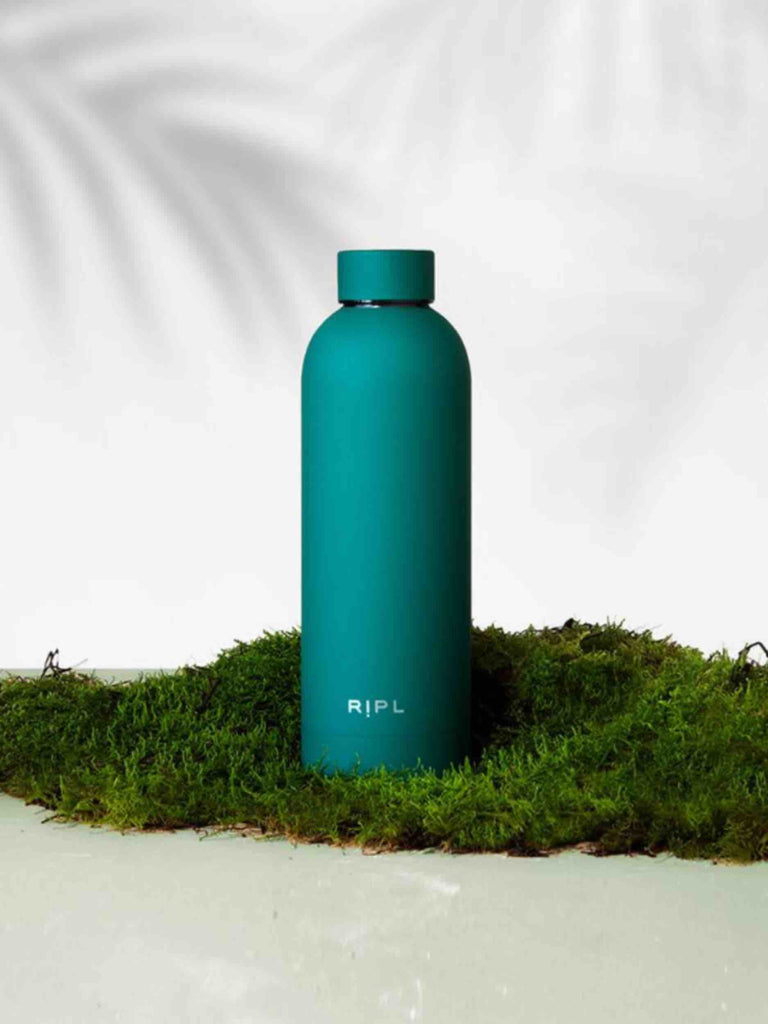 Ripl_Bottles_Forest_Green_Reusable_Bottle_Eco_Insulated_Recyclable_Stainless_Steel